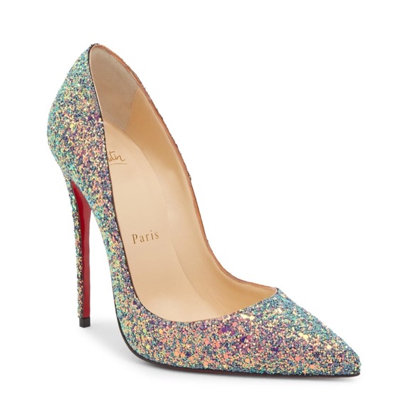 NWB 35.5 so Kate Christian Louboutin’s glitter dragonfly - Picture 4 of 11